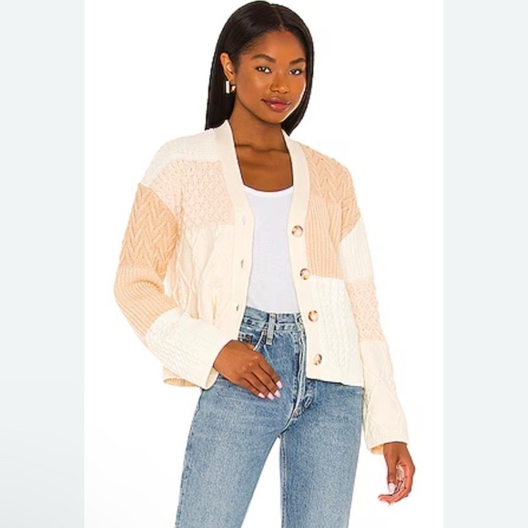 Rails Reese Cardigan in size medium. Beautiful detailed knit EUC. - Picture 2 of 8